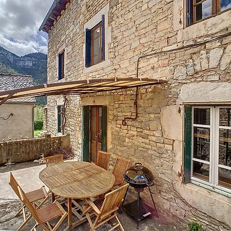 Gorges Du Tarn Gite En Pierres Avec Terrasse Quezac  Esterno foto